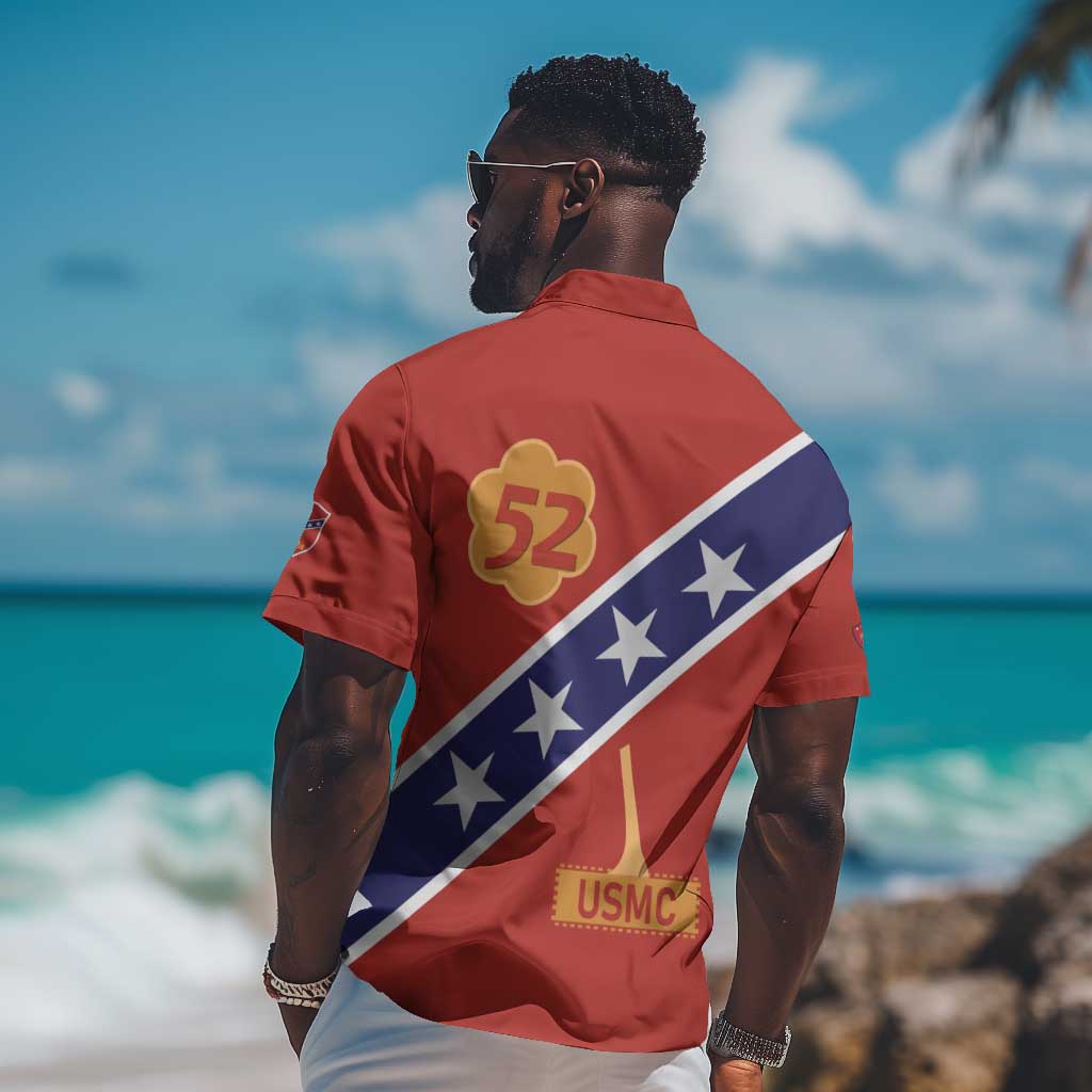 52 USMC Legacy Hawaiian Shirt Proud Montford Point Marines - African Pride