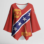 Montford Point Marines Kimono Sleeve Blouse 52 USMC Tribute