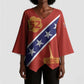 Montford Point Marines Kimono Sleeve Blouse 52 USMC Tribute