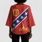 Montford Point Marines Kimono Sleeve Blouse 52 USMC Tribute