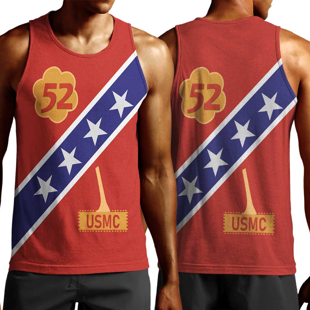 52 USMC Legacy Men Tank Top Proud Montford Point Marines - African Pride