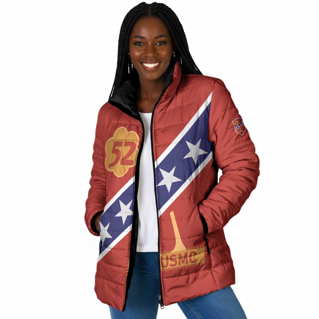 Montford Point Marines Padded Jacket 52 USMC Tribute