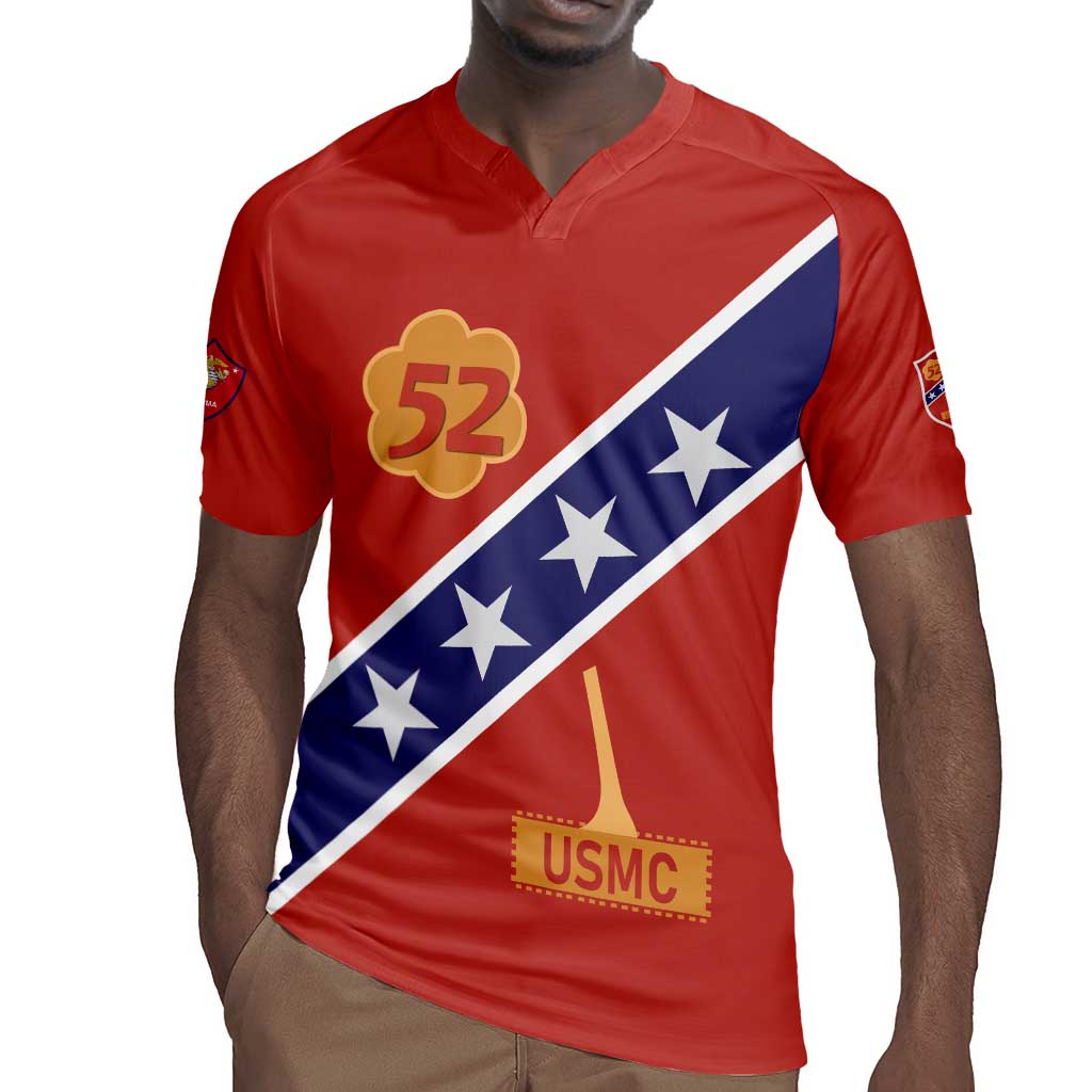 52 USMC Legacy Rugby Jersey Proud Montford Point Marines - African Pride