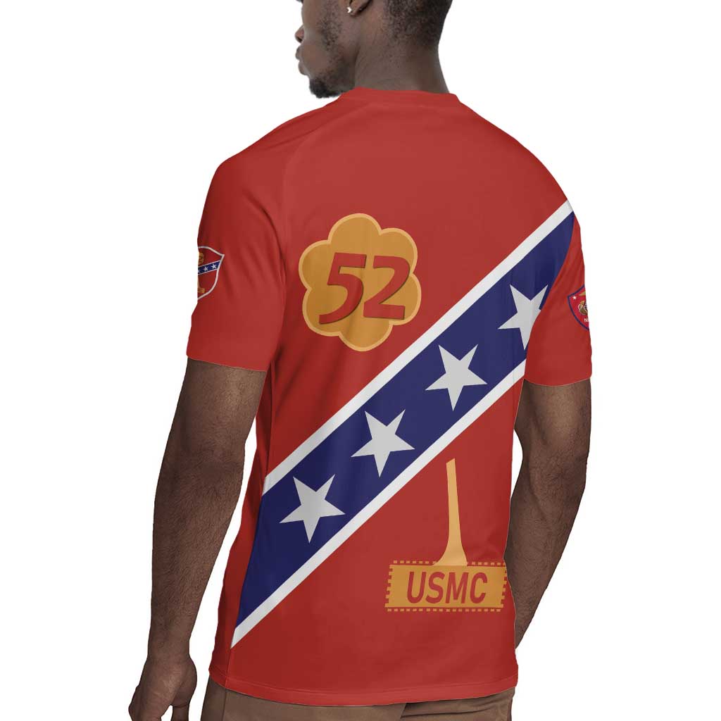 52 USMC Legacy Rugby Jersey Proud Montford Point Marines - African Pride