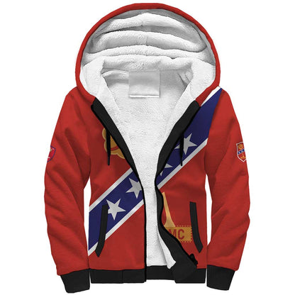 52 USMC Legacy Sherpa Hoodie Proud Montford Point Marines - African Pride