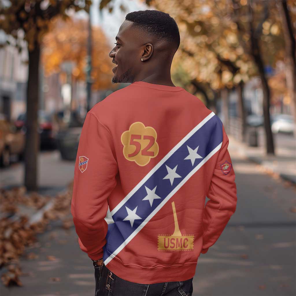 52 USMC Legacy Sweatshirt Proud Montford Point Marines - African Pride