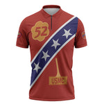 Montford Point Marines Zipper Polo Shirt 52 USMC Tribute