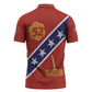 Montford Point Marines Zipper Polo Shirt 52 USMC Tribute