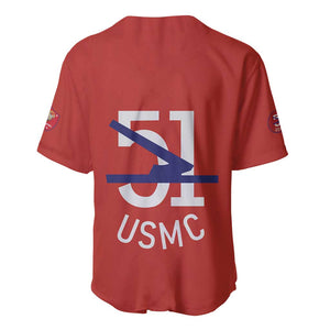 51 USMC Legacy Baseball Jersey Proud Montford Point Marines - African Pride