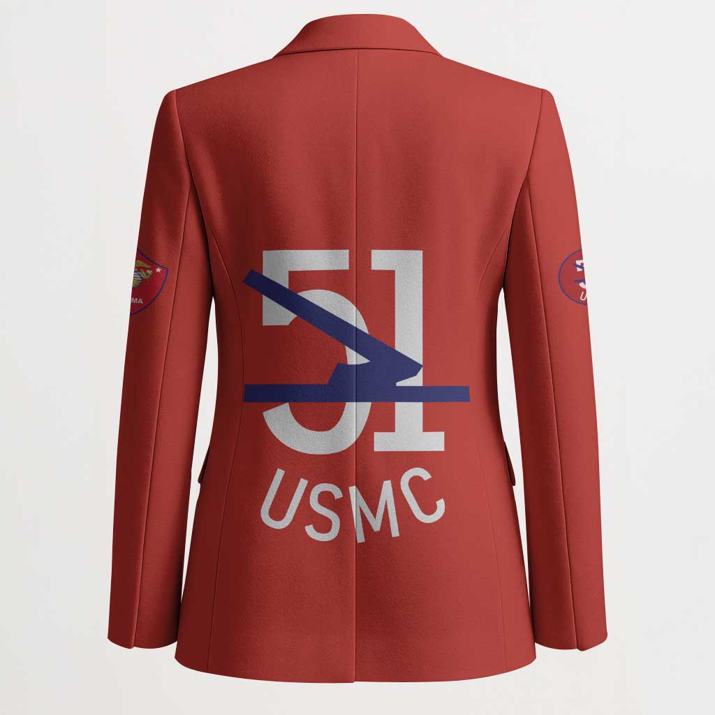 Montford Point Marines Blazer 51 USMC Tribute