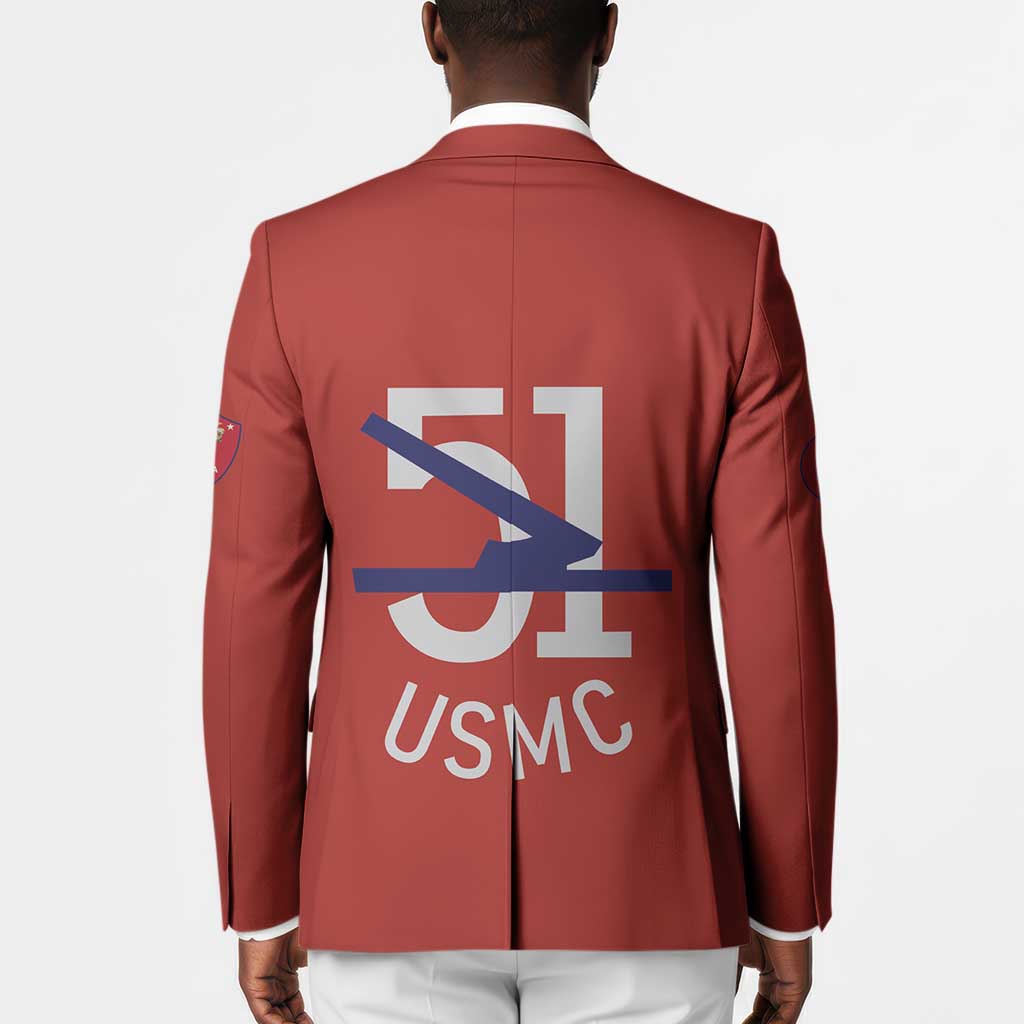 Montford Point Marines Blazer 51 USMC Tribute