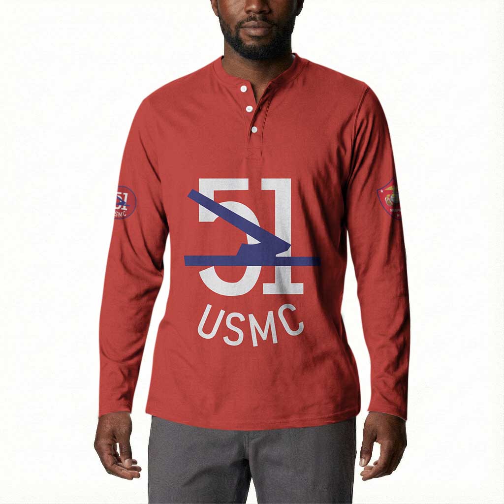 Montford Point Marines Button Sweatshirt 51 USMC Tribute