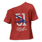 Montford Point Marines Cross Shoulder Shirt 51 USMC Tribute