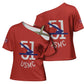 Montford Point Marines Cross Shoulder Shirt 51 USMC Tribute