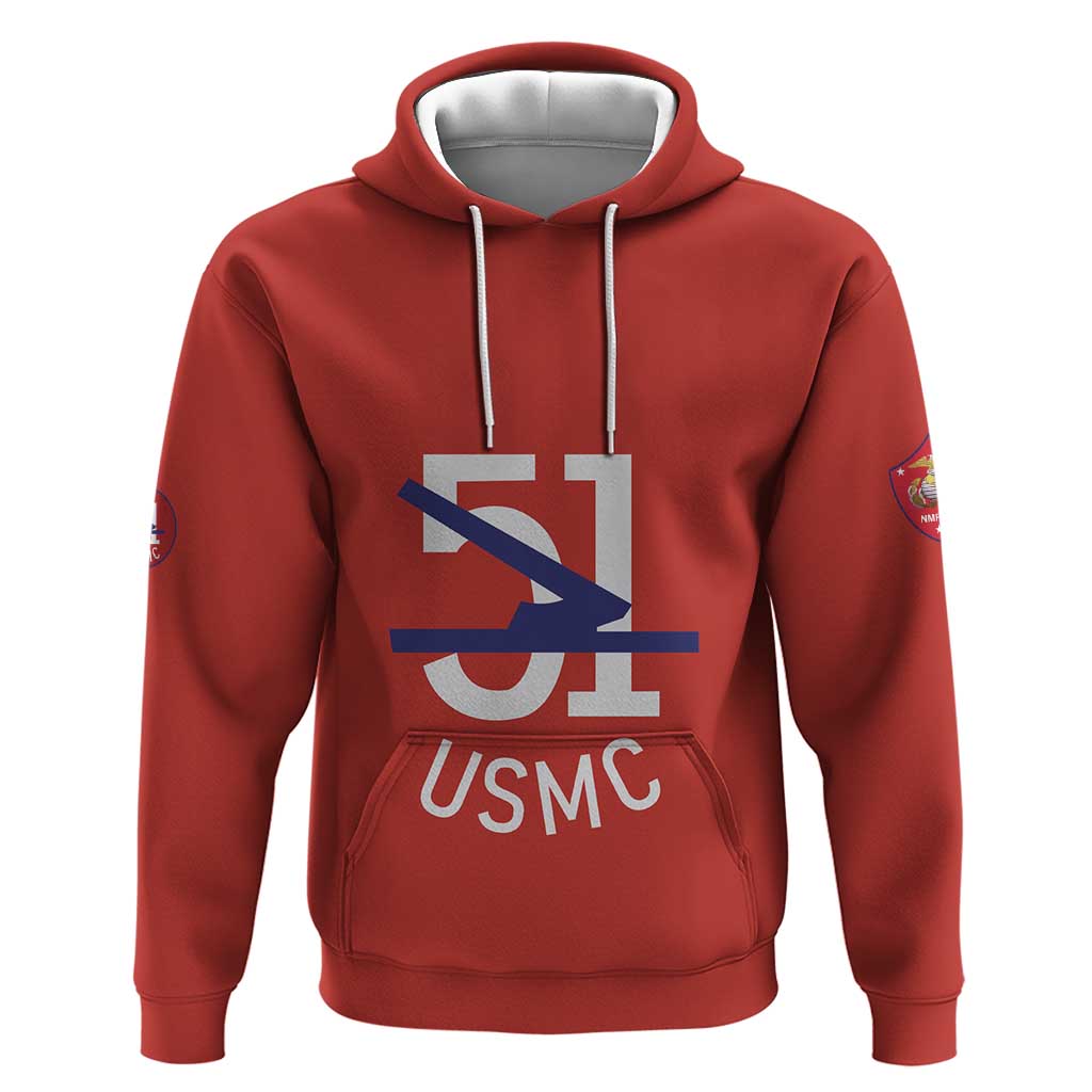51 USMC Legacy Hoodie Proud Montford Point Marines - African Pride
