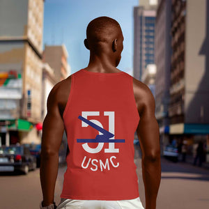 51 USMC Legacy Men Tank Top Proud Montford Point Marines - African Pride