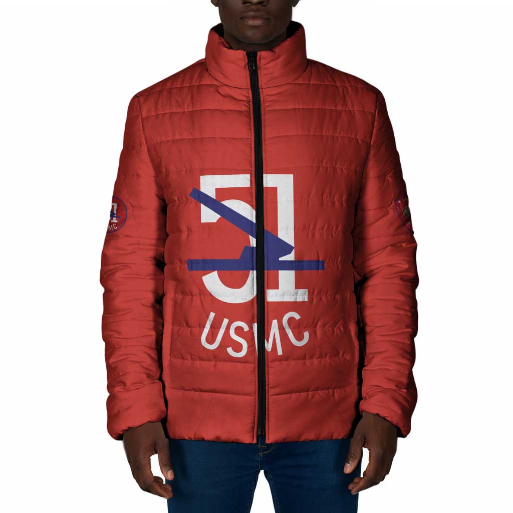 Montford Point Marines Padded Jacket 51 USMC Tribute
