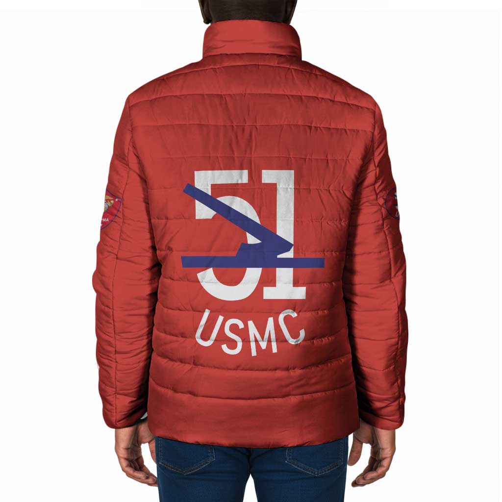 Montford Point Marines Padded Jacket 51 USMC Tribute