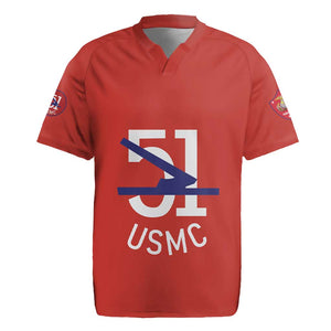 51 USMC Legacy Rugby Jersey Proud Montford Point Marines - African Pride
