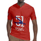 51 USMC Legacy Rugby Jersey Proud Montford Point Marines - African Pride