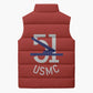Montford Point Marines Sleeveless Puffer Jacket 51 USMC Tribute