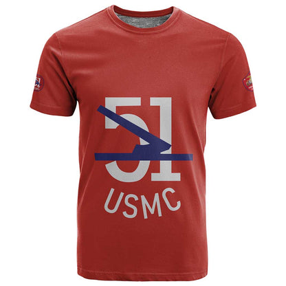 51 USMC Legacy T shirt Proud Montford Point Marines - African Pride