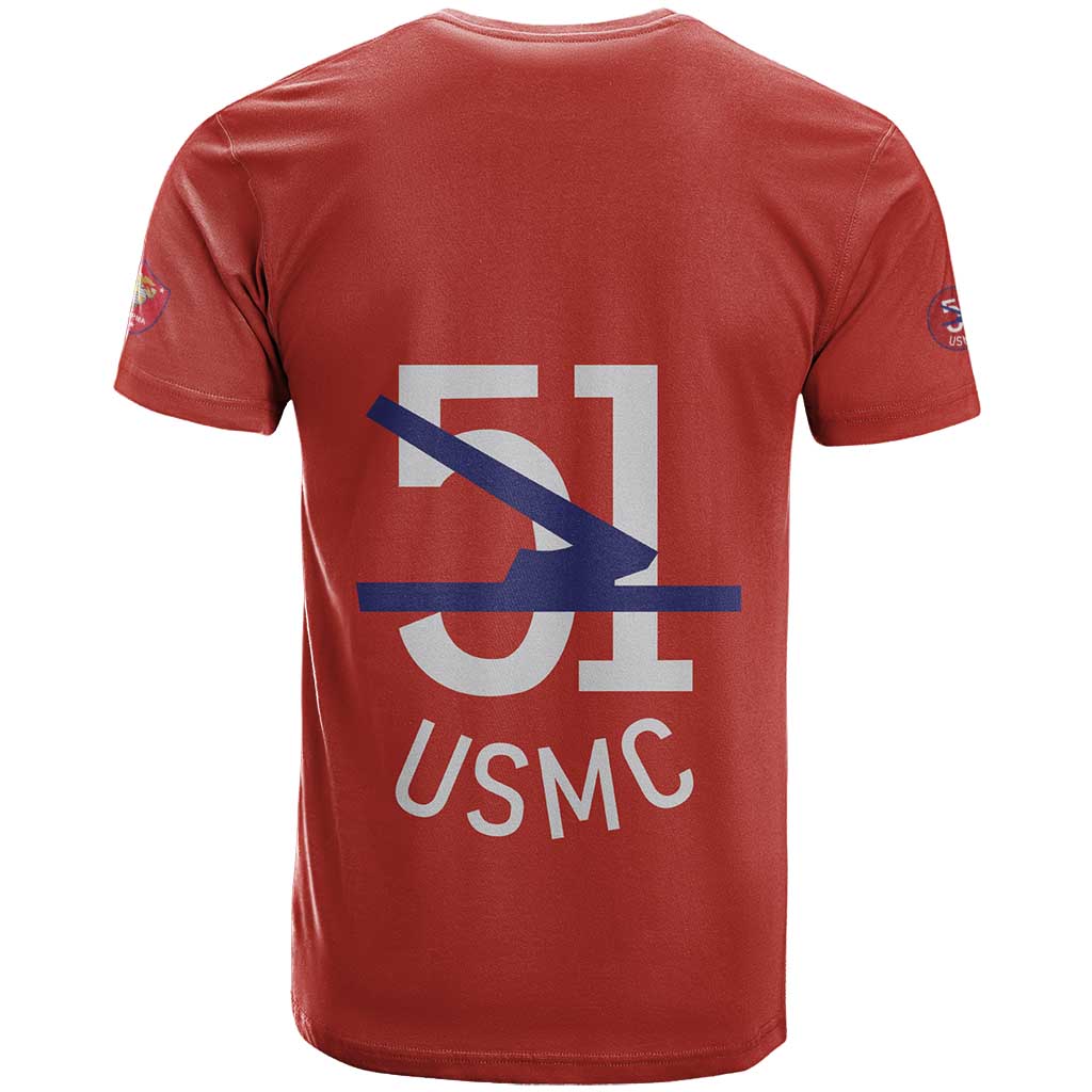 51 USMC Legacy T shirt Proud Montford Point Marines - African Pride