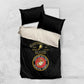 Montford Point Marines Bedding Set African American Heroes Black - African Pride