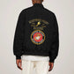 Montford Point Marines Bomber Jacket African American Heroes Black - African Pride