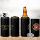 Montford Point Marines 4 in 1 Can Cooler Tumbler African American Heroes Black - African Pride