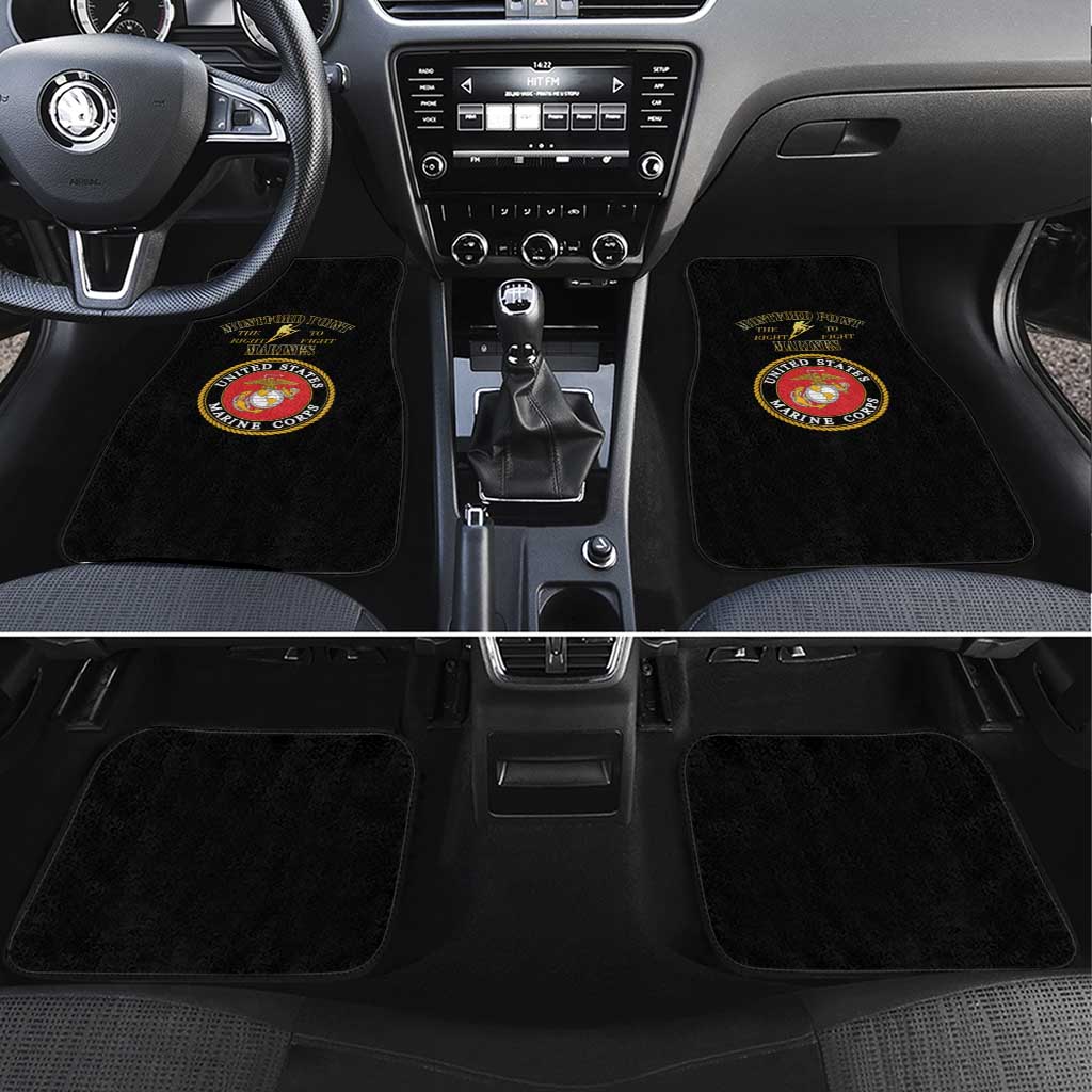 Montford Point Marines Car Mats African American Heroes Black - African Pride