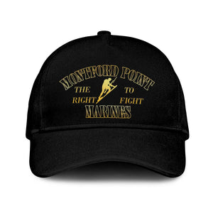 Montford Point Marines Classic Cap African American Heroes Black - African Pride