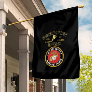 Montford Point Marines Garden Flag African American Heroes Black - African Pride