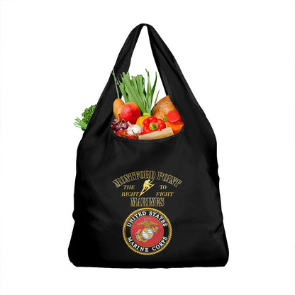 Montford Point Marines Grocery Bag African American Heroes Black - African Pride