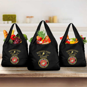 Montford Point Marines Grocery Bag African American Heroes Black - African Pride