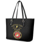 Montford Point Marines Leather Tote Bag African American Heroes Black - African Pride