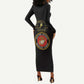 Montford Point Marines Long Sleeve Bodycon Dress African American Heroes Black - African Pride