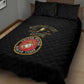 Montford Point Marines Quilt Bed Set African American Heroes Black - African Pride