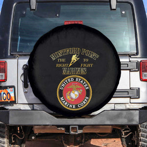 Montford Point Marines Spare Tire Cover African American Heroes Black - African Pride
