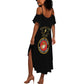 Montford Point Marines Summer Maxi Dress African American Heroes Black - African Pride