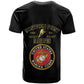 Montford Point Marines T shirt African American Heroes Black - African Pride