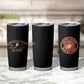 Montford Point Marines Tumbler Cup African American Heroes Black - African Pride