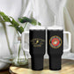 Montford Point Marines Tumbler With Handle African American Heroes Black - African Pride
