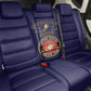 Montford Point Marines Back Car Seat Cover African American Heroes Navy Blue - African Pride
