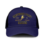 Montford Point Marines Baseball Net Cap African American Heroes Navy Blue - African Pride