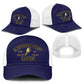 Montford Point Marines Baseball Net Cap African American Heroes Navy Blue - African Pride