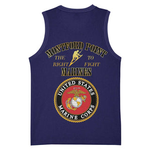Montford Point Marines Basketball Jersey African American Heroes Navy Blue - African Pride