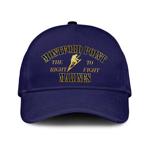 Montford Point Marines Classic Cap African American Heroes Navy Blue - African Pride