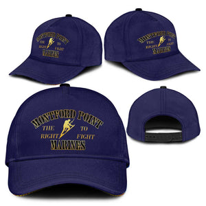 Montford Point Marines Classic Cap African American Heroes Navy Blue - African Pride