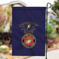 Montford Point Marines Garden Flag African American Heroes Navy Blue - African Pride